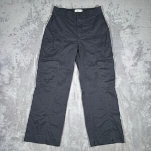 Abercrombie & Fitch Cargo Pants Women’s Faded Black Utility Size 10s